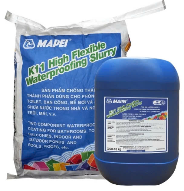 MAPEI K11-CHỐNG THẤM GỐC XI MĂNG POLYMER 