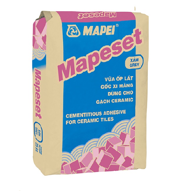 MAPEI MAPESET - VỮA ỐP LÁT GỐC XI MĂNG DẠNG BỘT MỊN 