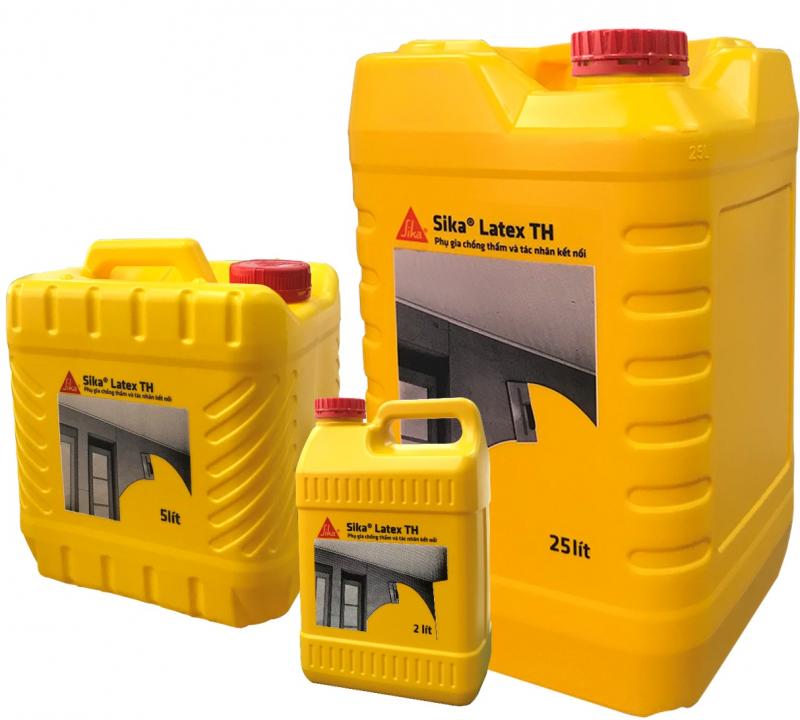 SIKA LATEX TH - PHỤ GIA CHỐNG THẤM, PHỤ GIA KẾT NỐI BÊ TÔNG