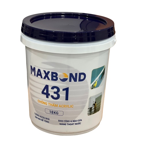 MAXBOND 431 - CHỐNG THẤM GỐC ACRYLIC CẢI TIẾN