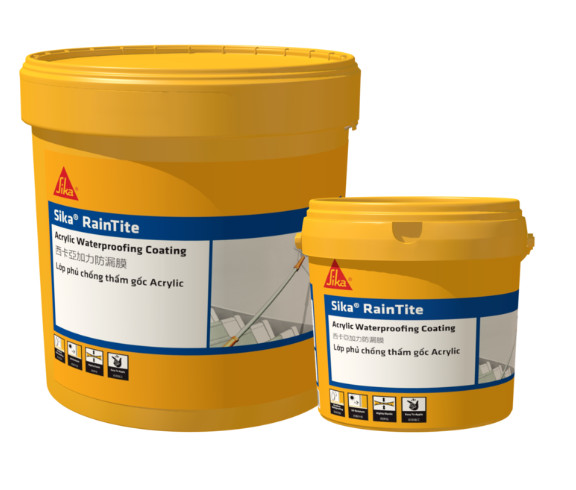 Sika® RainTite  CHỐNG THẤM GỐC ACRYLIC