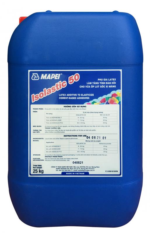 MAPEI ISOLASTIC 50 - PHỤ GIA LATEX